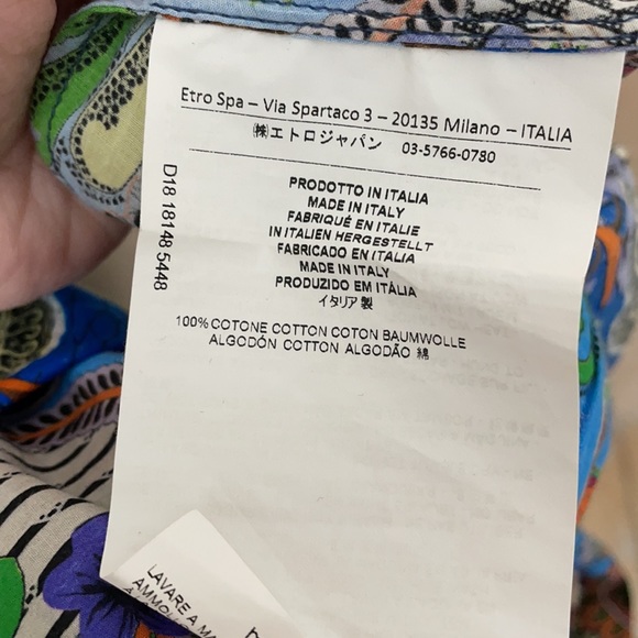 Etro Maxi Paisley Colorful Skirt 42 - Picture 5 of 6